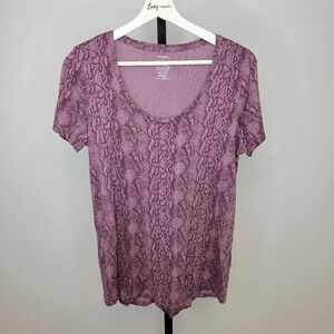 George  Snake Print Tee